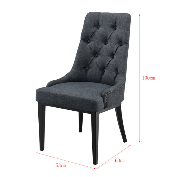 Ensemble de chaises de salle à manger Chester [en.casa]