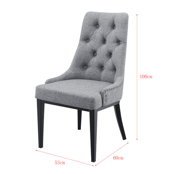 Ensemble de chaises de salle à manger Chester [en.casa]