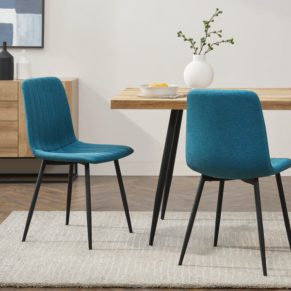 Chaise de salle à manger Elsern lot de 2 en différentes couleurs [en.casa]