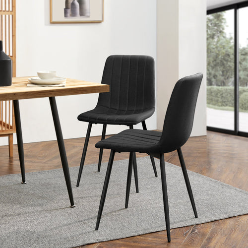 Chaise de salle à manger Elsern lot de 2 en différentes couleurs [en.casa]