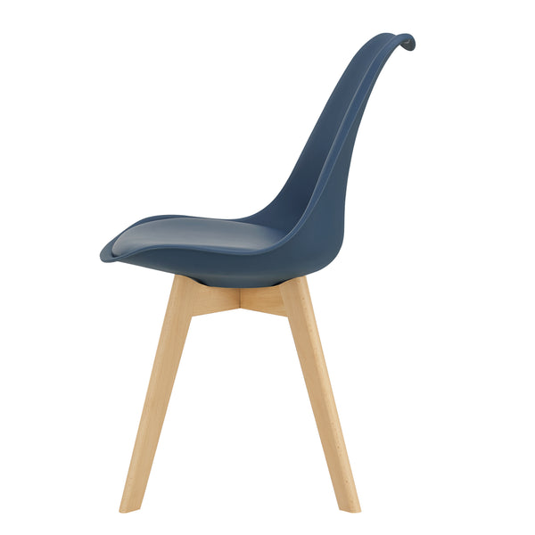 Lot de 2 chaises de salle à manger Fläten [en.casa] 