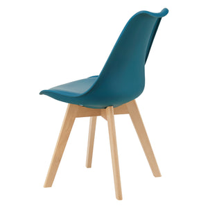 Chaise de salle à manger Fläten lot de 2 [en.casa]