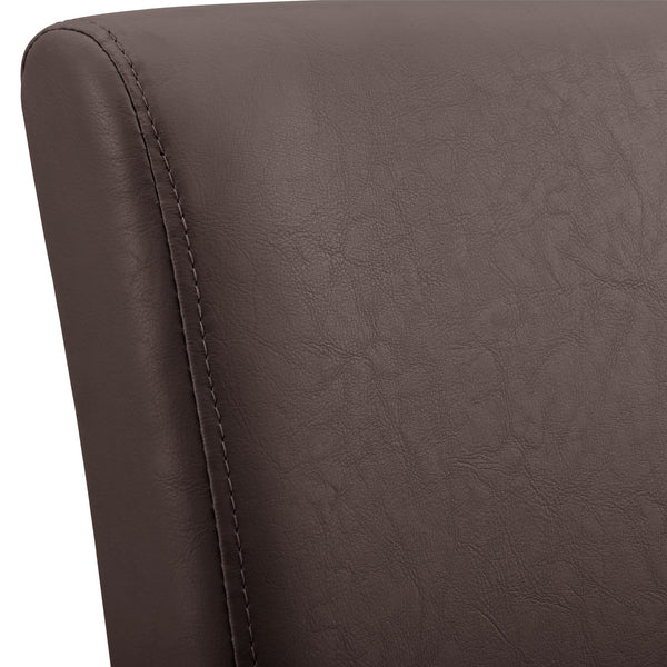 Chaise de salle à manger Hambourg lot de 6 en similicuir [en.casa]