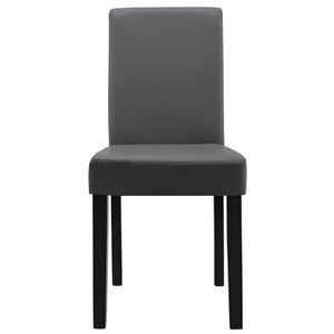 Chaise de salle à manger Hambourg lot de 6 en similicuir [en.casa]