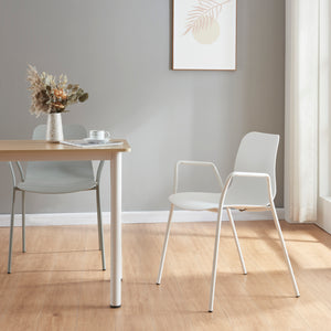 Chaise de salle à manger Kankaanpää 80 x 58 x 52 cm [en.casa]