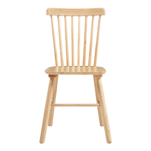 Chaise de salle à manger Karmoy lot de 2 en bois [en.casa]