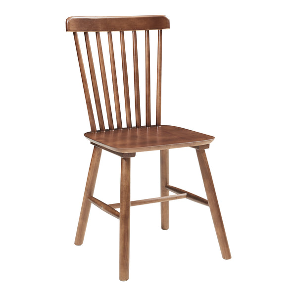 Lot de 2 chaises de salle à manger Karmoy bois d'hévéa 89 x 46 x 52 cm [en.casa]