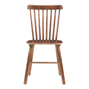 Lot de 2 chaises de salle à manger Karmoy bois d'hévéa 89 x 46 x 52 cm [en.casa]