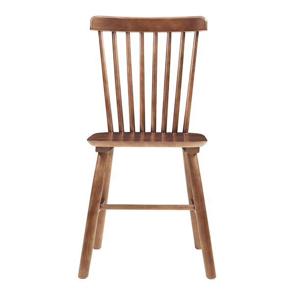 Lot de 2 chaises de salle à manger Karmoy bois d'hévéa 89 x 46 x 52 cm [en.casa]