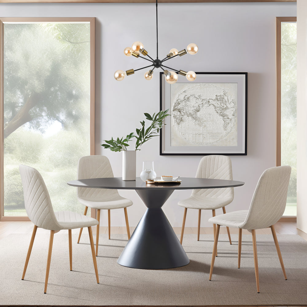 Lot de 4 chaises de salle à manger Köfering 88 x 44 x 55 cm [en.casa]