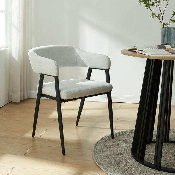 Lot de chaises de salle à manger Kohlmand 77 x 59 x 55 cm [en.casa]