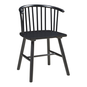 Chaise de salle à manger Stami lot de 2 en bois [en.casa]