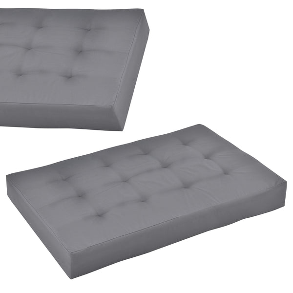 [en.casa] Coussin d’assise / de dossier / d’angle avec palette ou en kit pour canapé euro palette In/Extérieur meubles rembourrés