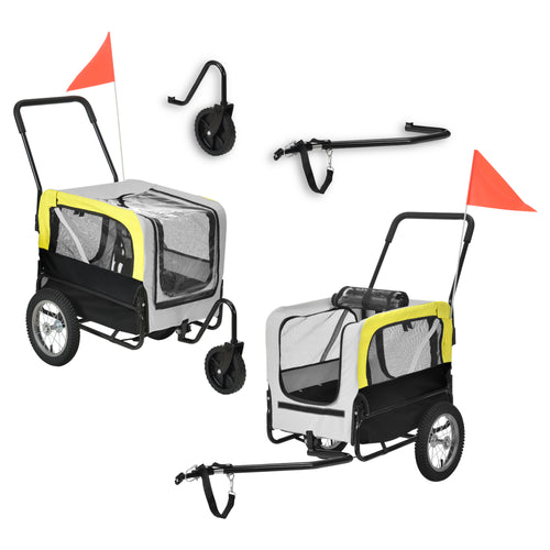 Remorque vélo pour chien pro.tec