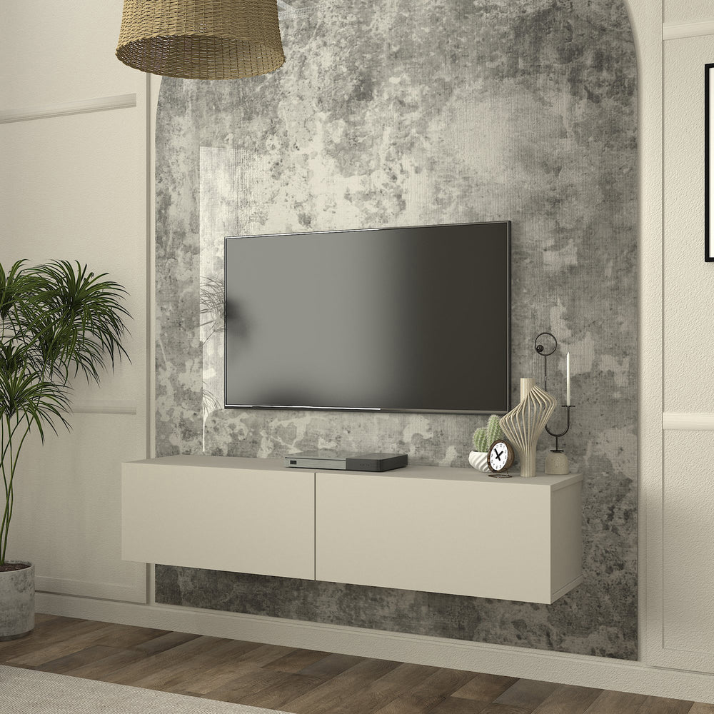 Meuble TV mural Nolven [en.casa]