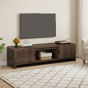 Meuble TV Lukkodso 150 x 40 x 40 cm [en.casa] 