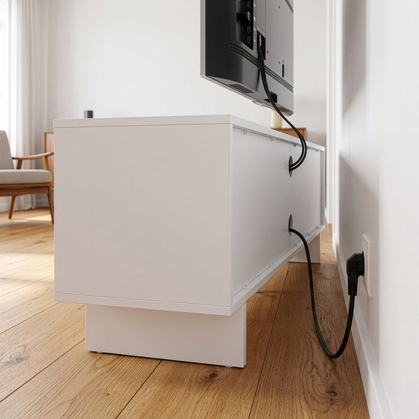 Meuble TV Katanshumn avec 2 portes [en.casa]