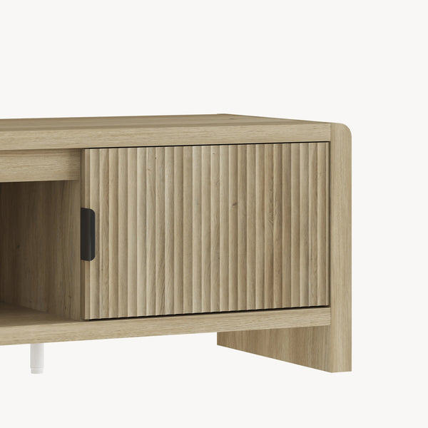 Meuble TV Lukkodso 150 x 40 x 40 cm [en.casa] 