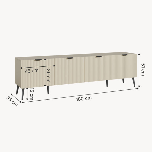 Meuble TV Nand [en.casa]
