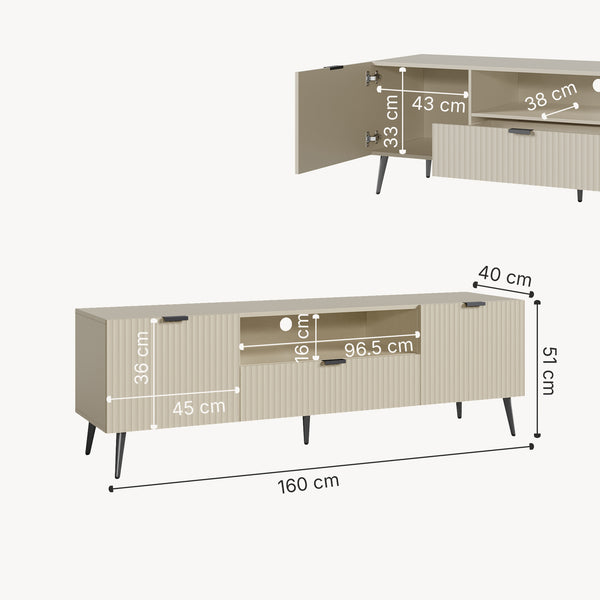 Meuble TV Nand [en.casa]