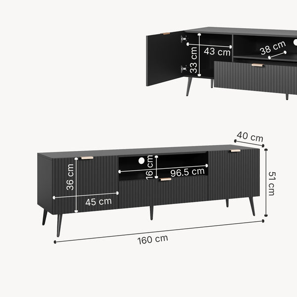 Meuble TV Nand [en.casa]