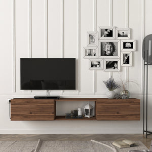 Meuble TV Paltamo 180 x 31 x 29,5 cm [en.casa]