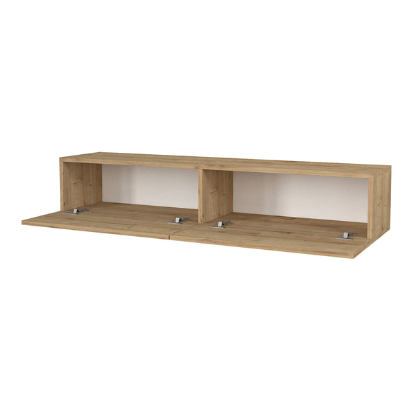 Meuble TV Toivakka 135 x 31 x 25 cm [en.casa]