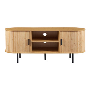 Meuble TV Tvedestrand bamboo 140 x 40 x 55 cm [en.casa]
