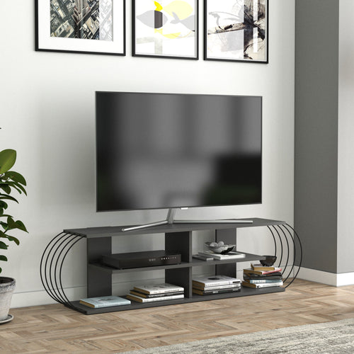 Table TV Robertsfors 180/172/160cm en différentes couleurs [en.casa]