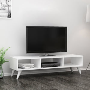 Table TV Aaskov 35x120x35 cm en différentes couleurs et tailles [en.casa]