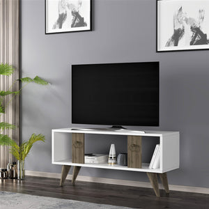 Table TV Norsjö 45x95x30 cm en différentes couleurs [en.casa]