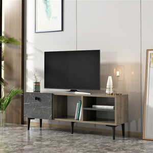 Table TV Nannestad 45x120x30 cm en différentes couleurs [en.casa]