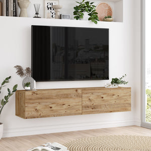 Meuble TV Lapinlahti en différentes couleurs et tailles [en.casa] - premiumXL