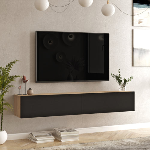 Meuble TV Lapinlahti en différentes couleurs et tailles [en.casa] - premiumXL