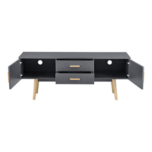 Meuble TV Alavus 140 x 40 x 56 cm [en.casa]