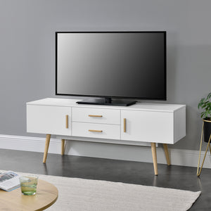 Meuble TV Alavus 140 x 40 x 56 cm [en.casa]
