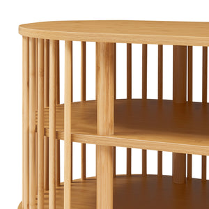 Meuble TV Jarvenpaa bambou naturel [en.casa] 