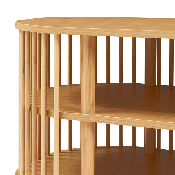 Meuble TV Jarvenpaa bambou naturel [en.casa] 