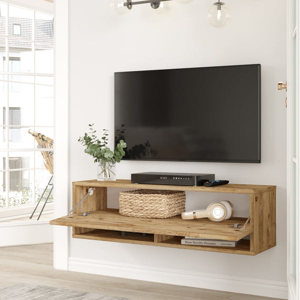 Meuble TV Laitila à porte [en.casa]