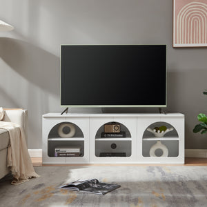 Meuble TV Trorhun 140 x 38 x 48 cm [en.casa] 