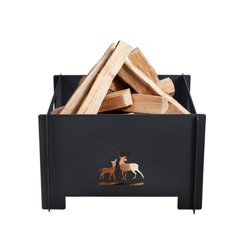 Foyer Etnedal Coupe-feu 25 x 40 x 40 cm [casa.pro]