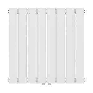 Radiateur à panneau plat Nore acier 459 W 60 x 60 cm blanc [neu.haus]
