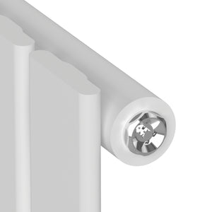 Radiateur à panneau plat Nore acier 459 W 60 x 60 cm blanc [neu.haus]