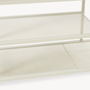 Porte-manteau Napinerg avec miroir et étagère à chaussures 185x98x34 cm [en.casa]