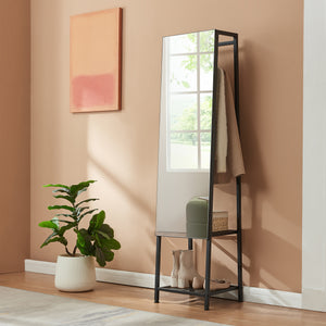 Miroir penderie Klilbojle 160 x 40 x 35 cm [en.casa]