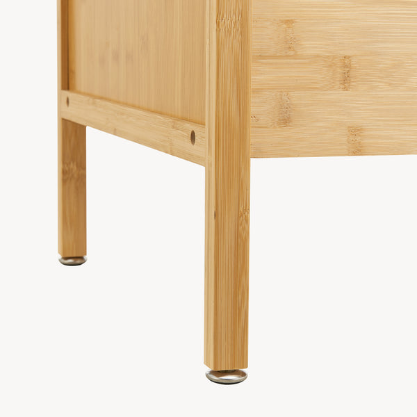 Portemanteau Varanger bambou 185 x 100 x 45 cm naturel [en.casa]