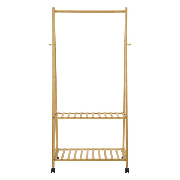 Porte-manteau Öckerö en bambou en différentes tailles [en.casa]