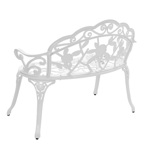 Banc de jardin Monfalcone en fonte au design antique [casa.pro]