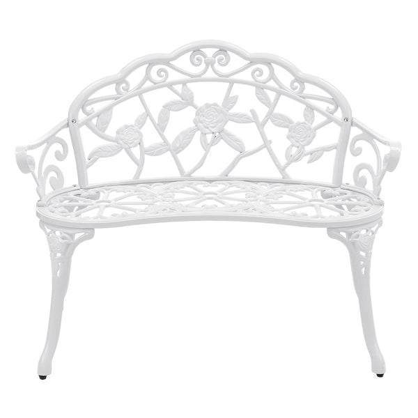 Banc de jardin Monfalcone en fonte au design antique [casa.pro]