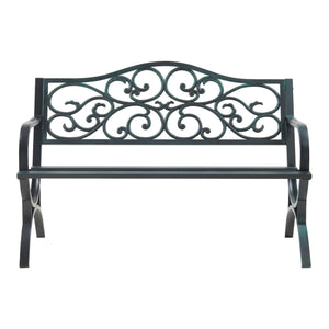Banc de jardin Utav 127 x 53 x 79 cm acier casa.pro